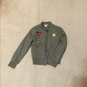 Lined Bombers Jacket by Mudd